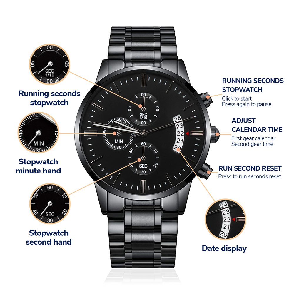 Men's Watch, Godliness Has Value for All Things, 1 Timothy 4:8