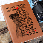 TO MY DAUGHTER LION CROWN JOURNAL