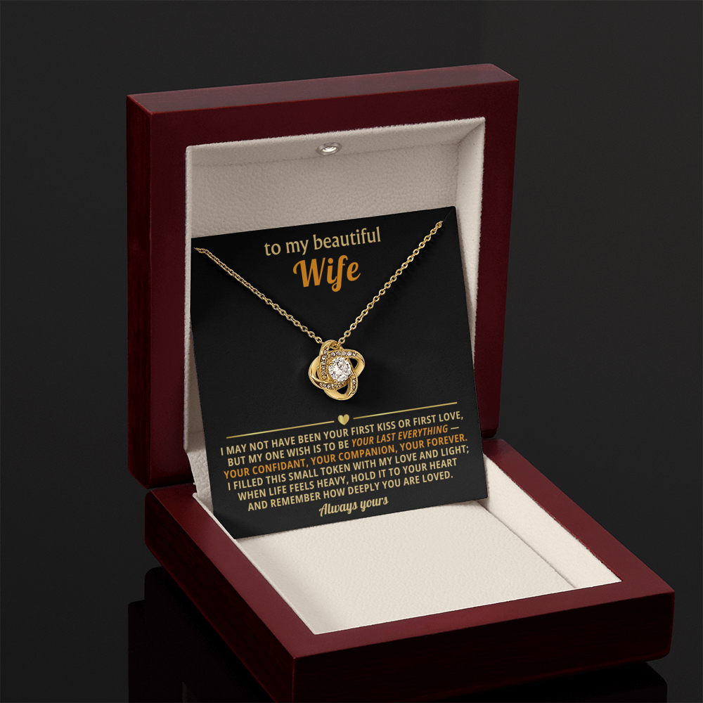 To my beautiful Wife,  I filled this small token with my love and light