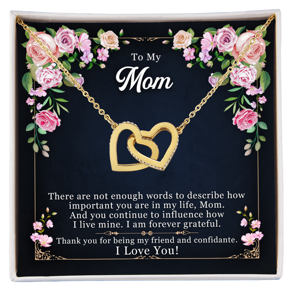 To My Mom, Thank You For Being My Friend
